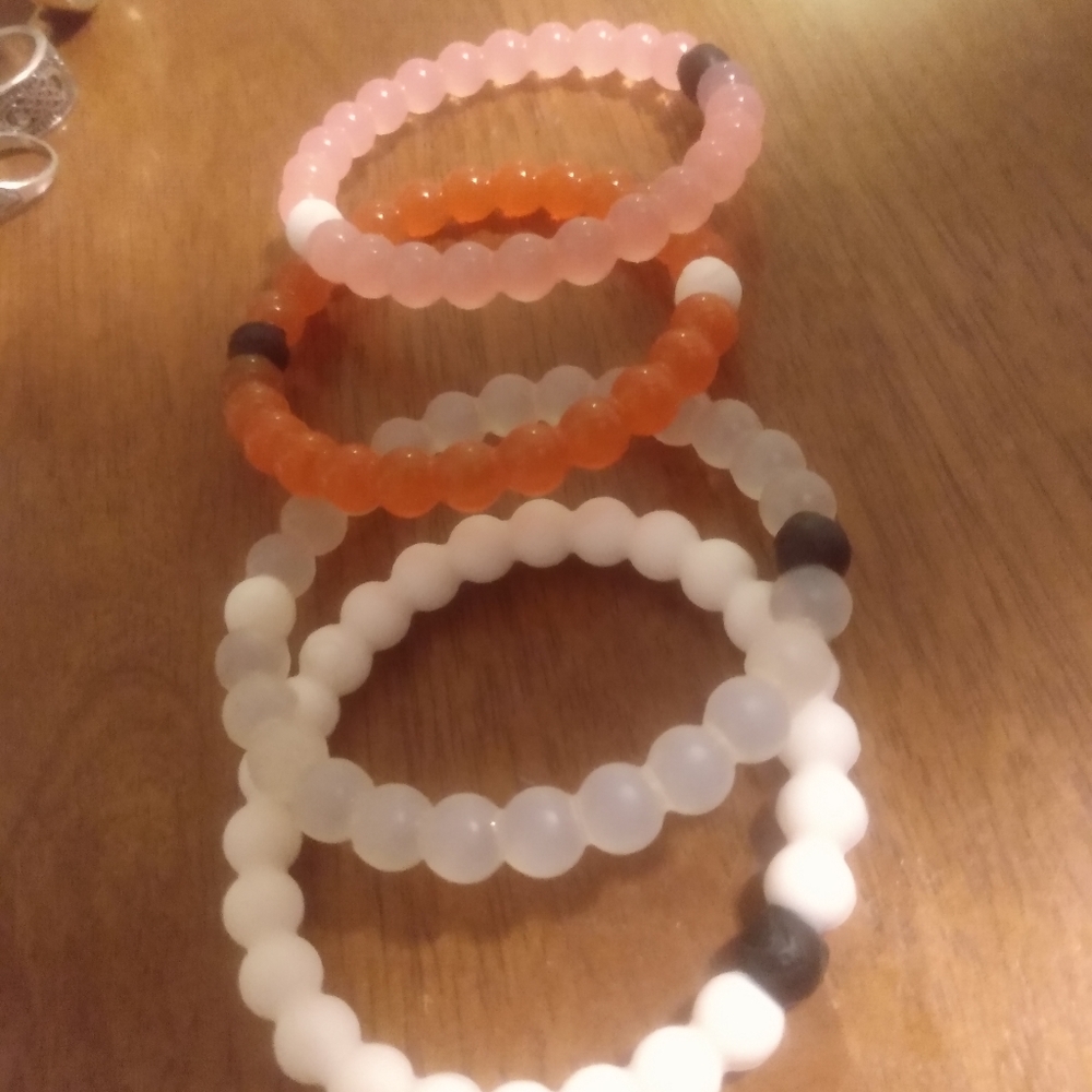 Lokai bracelets (set of 4)